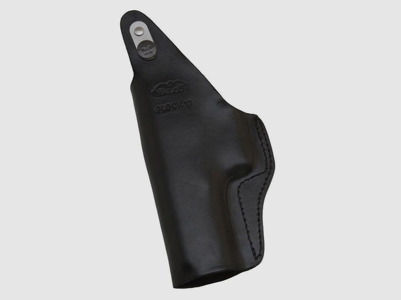 LEDER Innenholster Linkshänder-Braun S&W 3" J-Frame, Taurus M 94/941