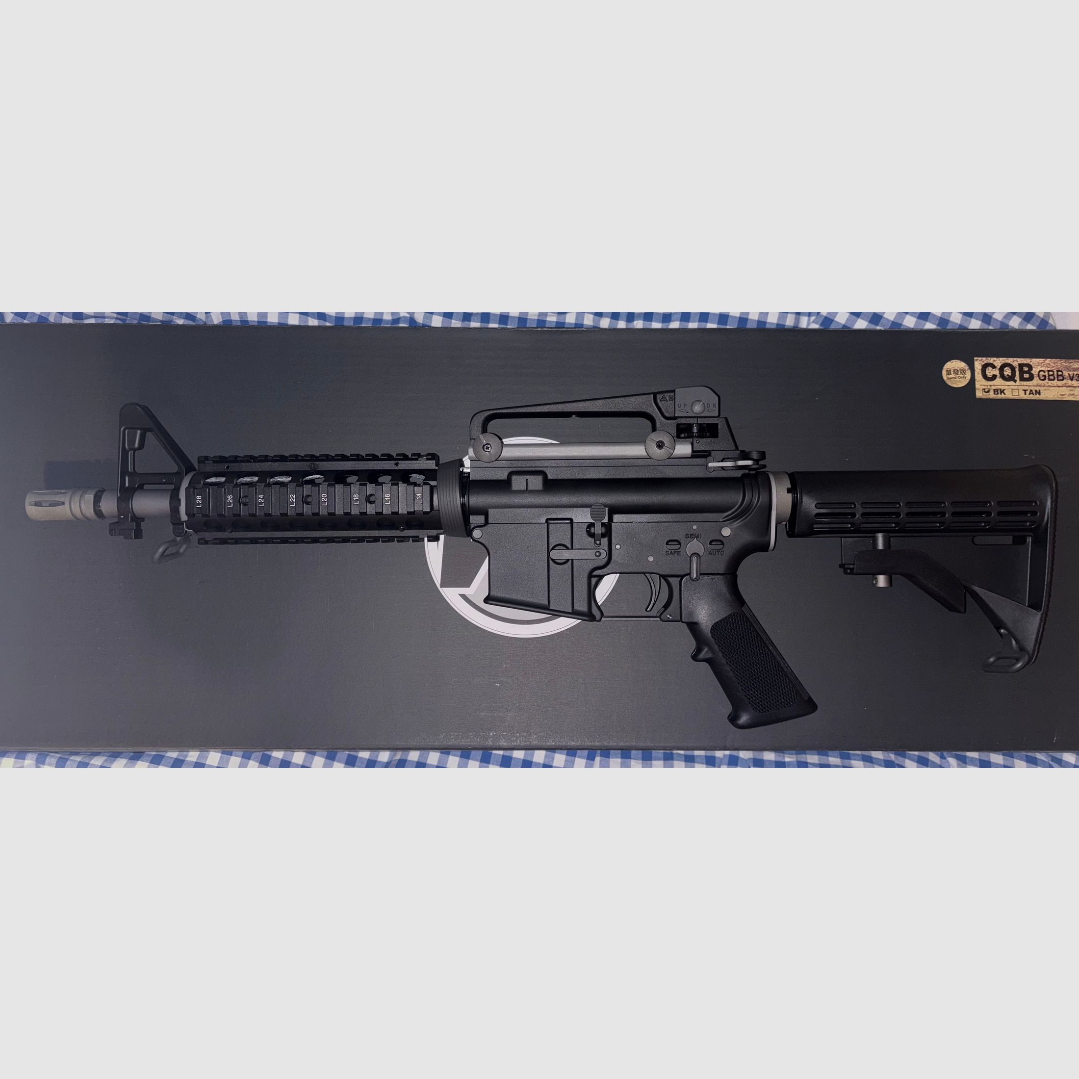 WE M4 CQB GBB