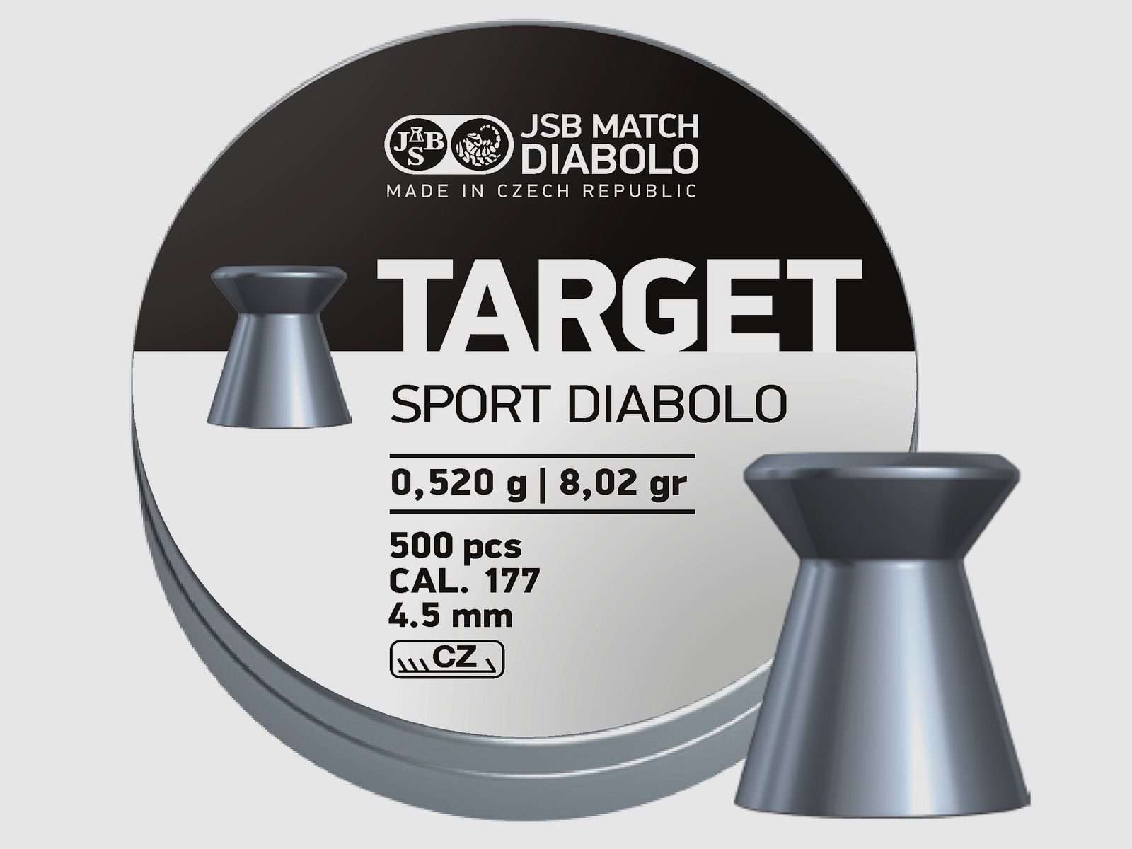 JSB Target Sport, Kal. 4,5mm, 0,52g