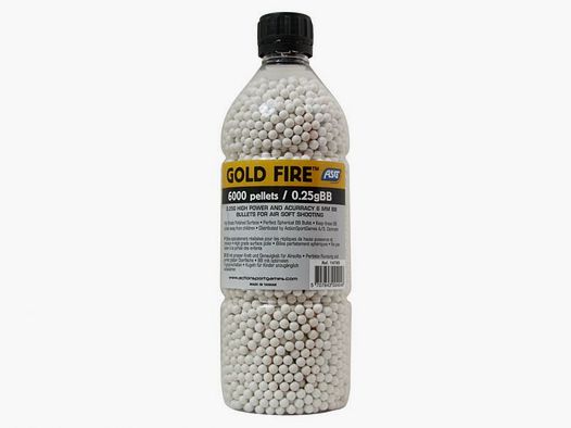 Gold Fire pellets, 0.25 grams, 6000 pieces