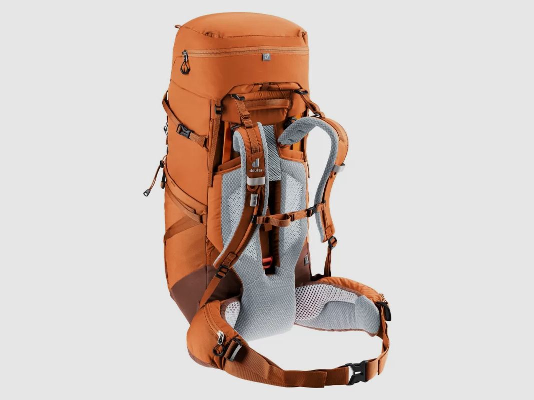 Deuter Aircontact Core 45+10 SL orange, marron, image 10 sur 13