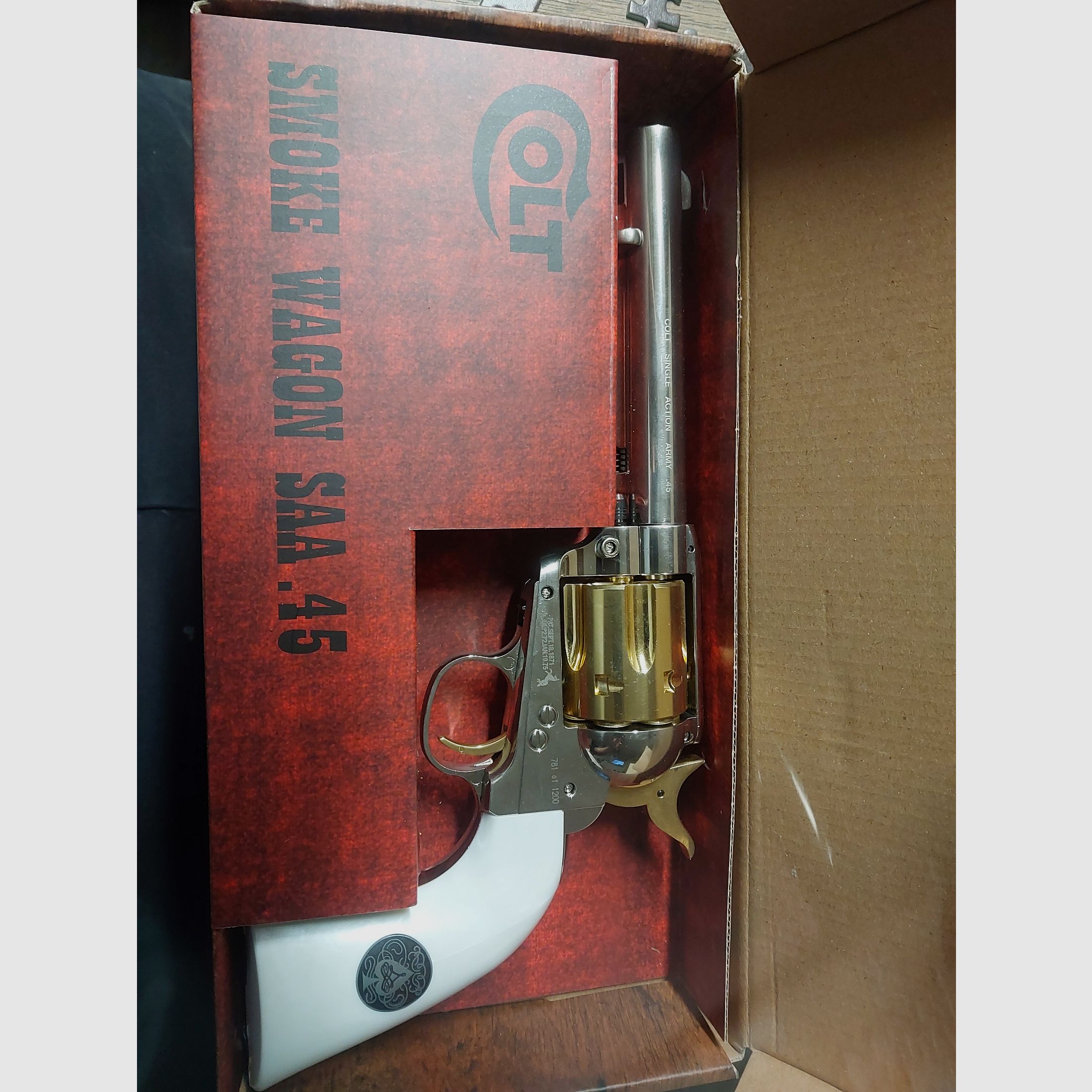 Colt smoke wagon saa.45