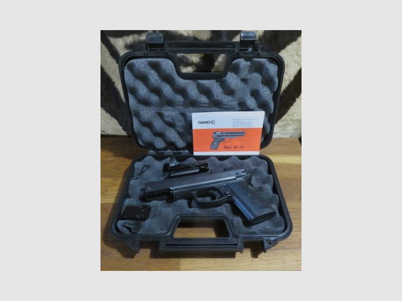 Pistola ad aria compressa GAMO AF-10 con mirino illuminato, immagine 1 di 6
