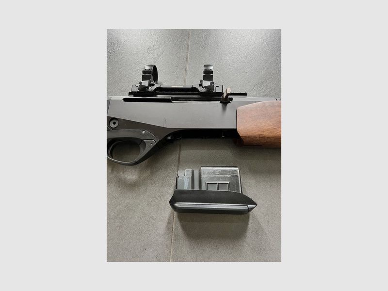 Selbstladebüchse Merkel SR1 Kal. 8x57 IS mit Schalldämpfer und Montage