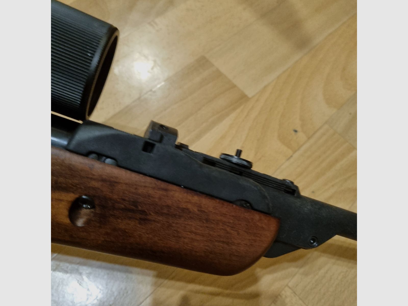 Gamo Multishot, Knicker 4,5 mm, mit ZF Walther