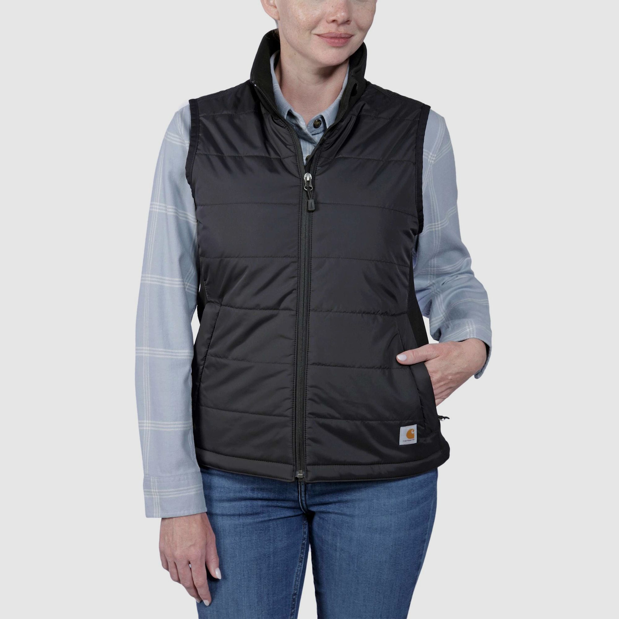 Carhartt Lightweight Padded Vest Women Black XL