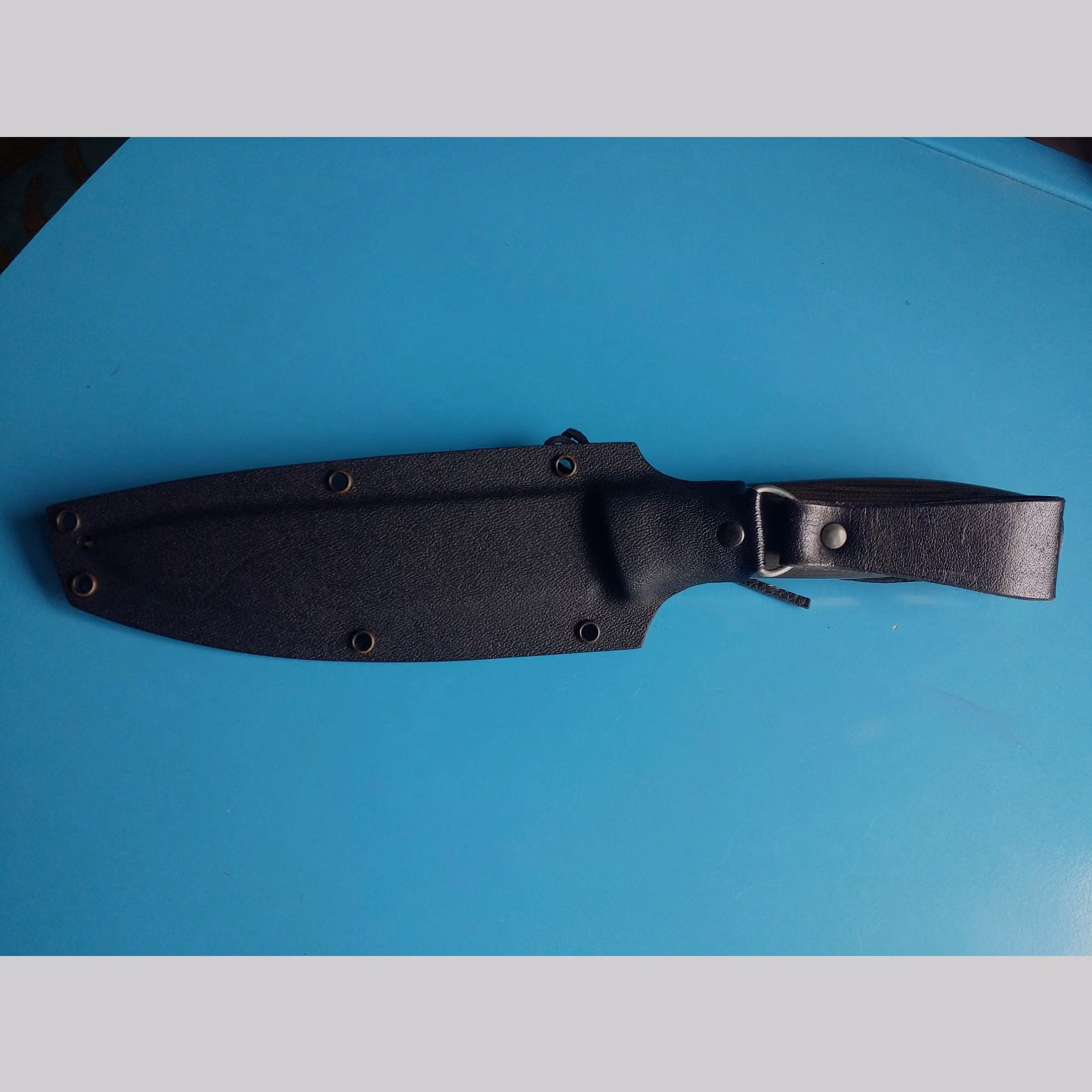 Coltello fatto a mano da -HighlandeR-, realizzato in acciaio Elmax in polveremetallurgia., immagine 5 di 6