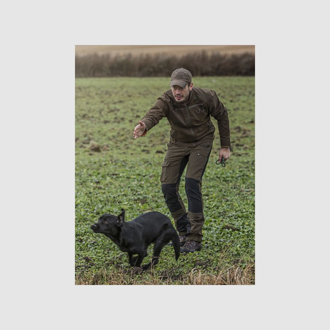 Chevalier Herren Hose Arizona Pro Tobacco/ Schwarz