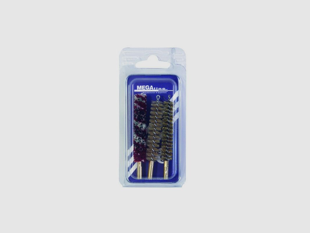 JUEGO DE 3 CEPILLOS MEGALINE PARA RIFLE CAL. 38