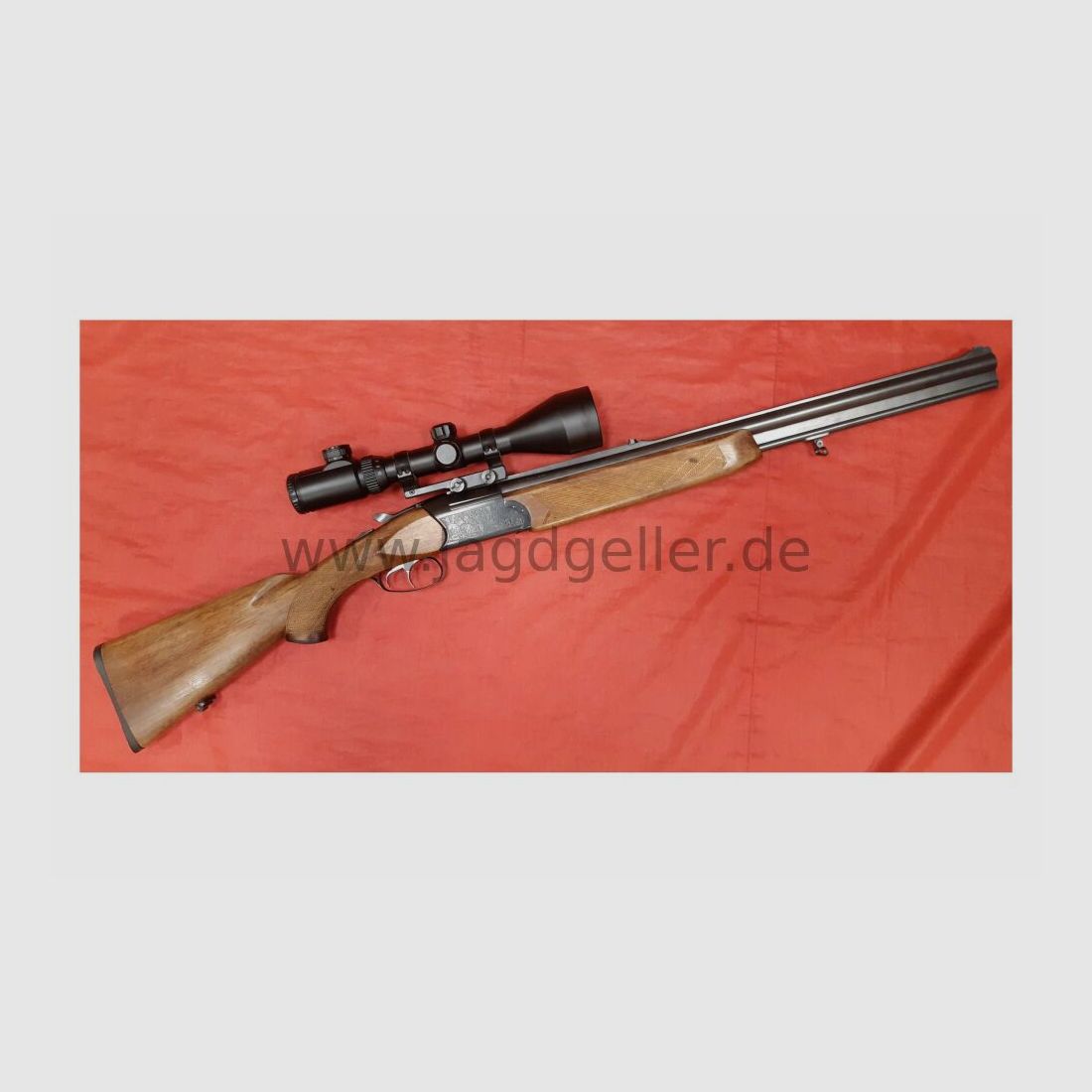 Brünner Bockbüchsflinte 502.1 Kal. 30-06 u. 12/70 mit LP-ZFR .30-06Spring;12/70, billede 1 af 2