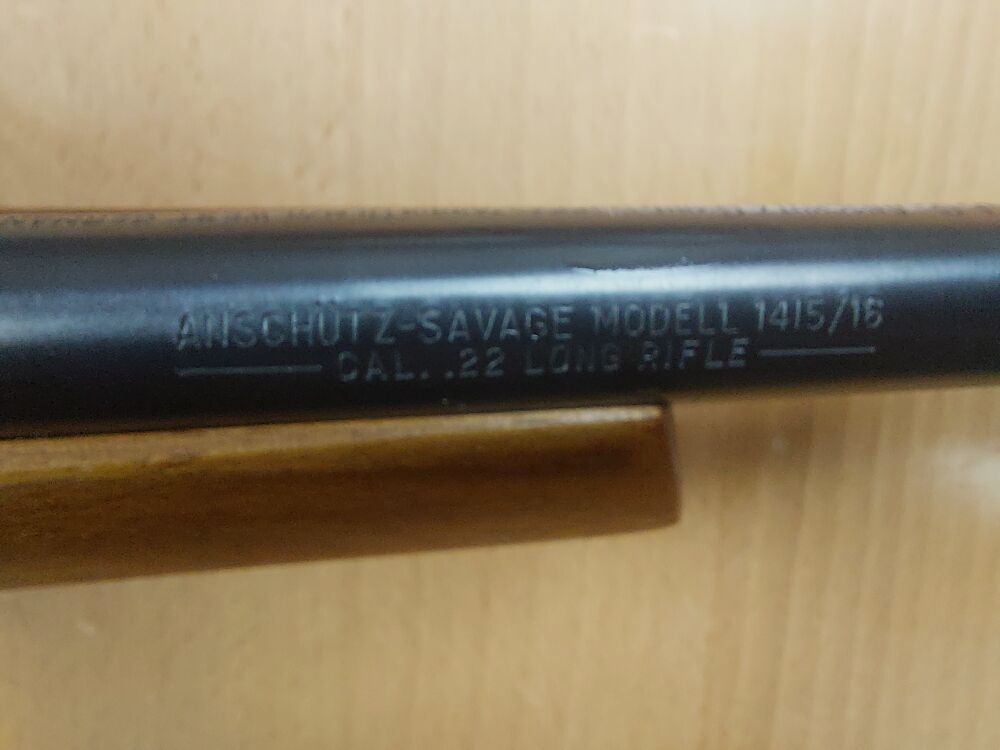 Savage - Anschütz 1415/16
