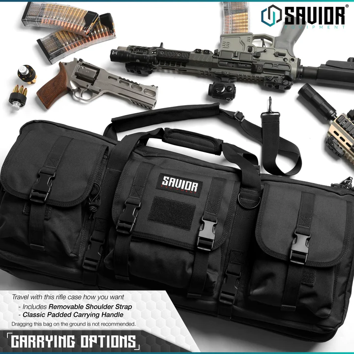 SAVIOR AMERICAN CLASSIC SHORTY DOUBLE 28 » ZWART, afbeelding 2 van 9