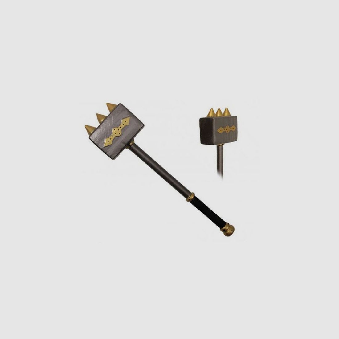 War Hammer LARP mit Fiberglaskernstab