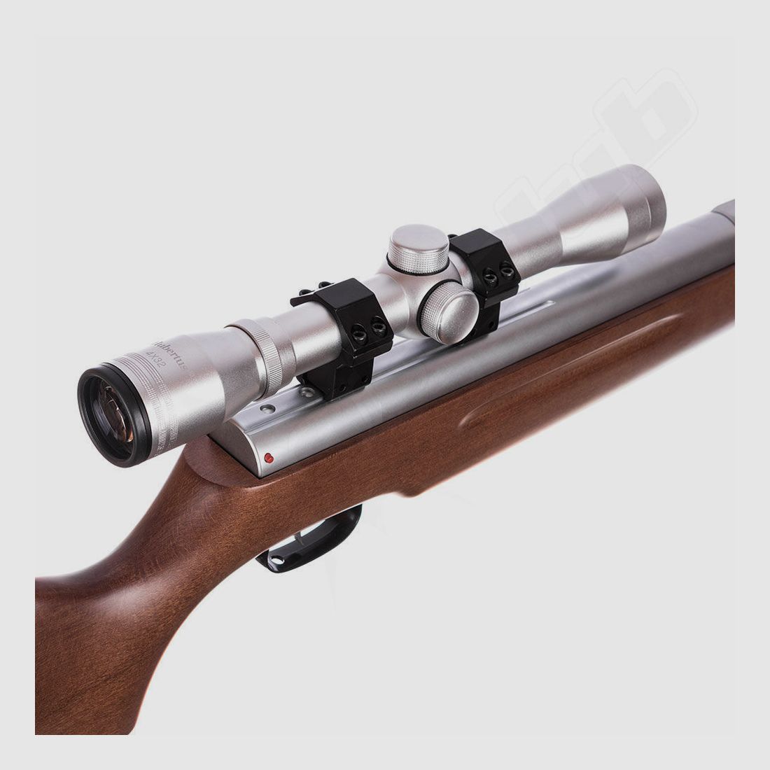 Weihrauch HW 35K Silverwood Luftgewehr Kal. 4,5mm Biathlon Set