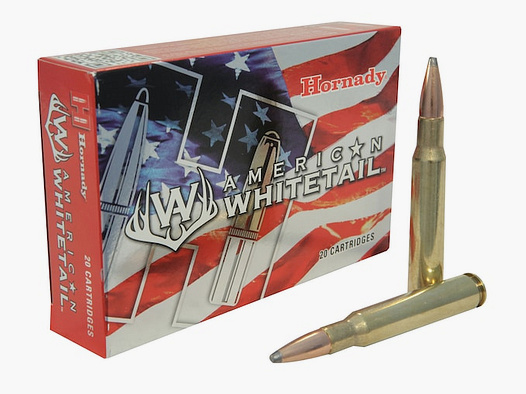 Hornady American Whitetail .30-06 Sprg. 180GR JSP 20 Patronen