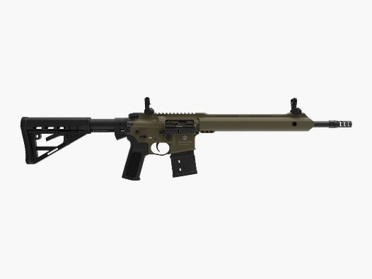 SCHMEISSER AR15-M4FL SPORT – CERAKOTE OD GREEN / .223 Rem. / 14,5" | 370mm
