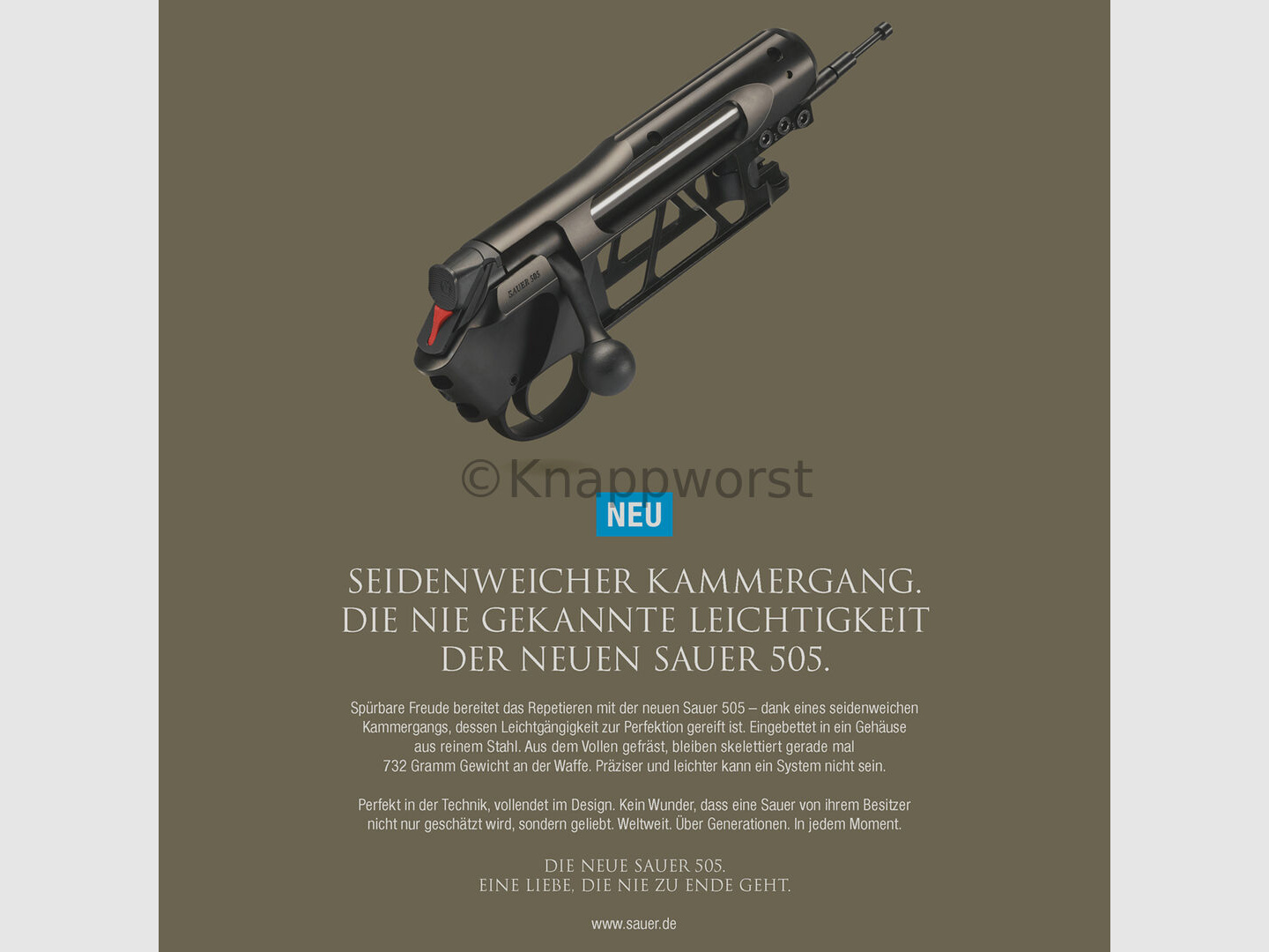 Sauer & Sohn Sauer 505 Synchro XT Black