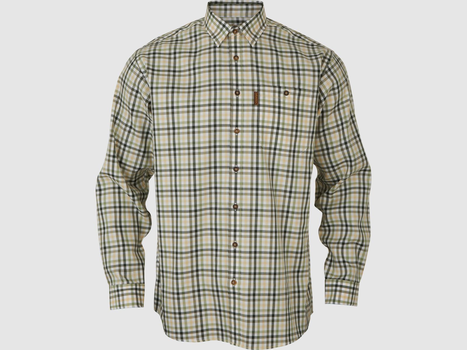 Härkila Hemd Milford in Beech Green Check