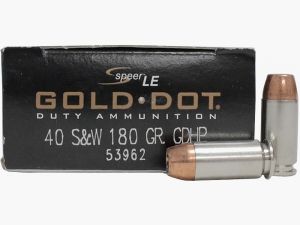 Speer Gold Dot .40 S&W 180GR GDHP 50 patronen