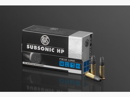 Cartucce a percussione laterale RWS 22lr Subsonic