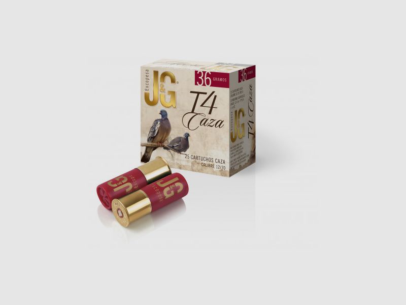 J&G 36GR T-4 cartridges cal. 12/70, image 1 of 2