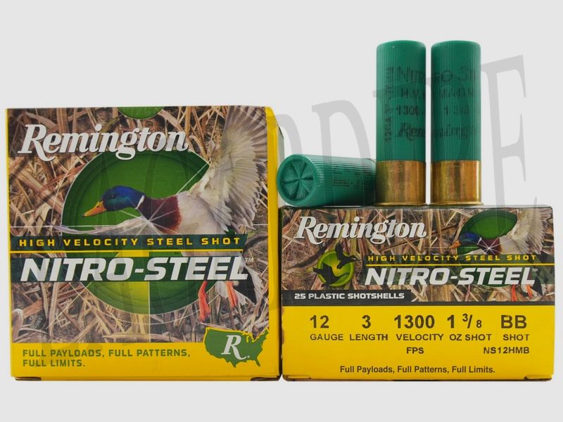 REMINGTON NITRO-STEEL HV 36G BB (SCHROT PATRONEN)