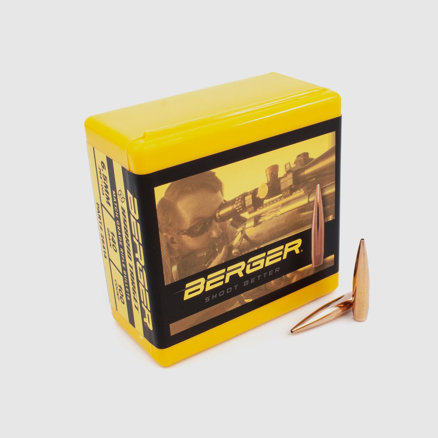 Berger Geschoss 6,5mm/.264 Hybrid Target 140GR 100 Stück