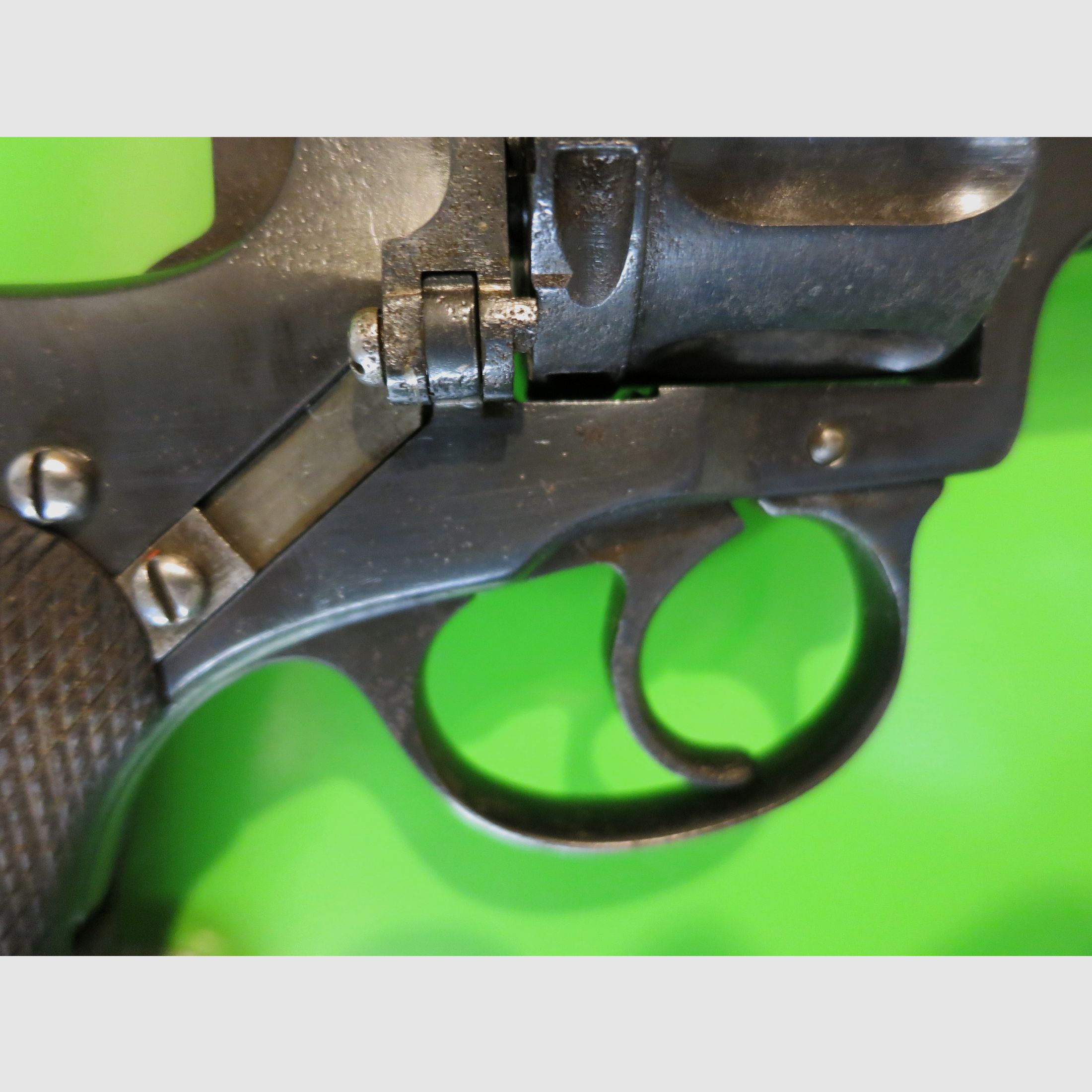 IMPERIAL RUSSIAN NAGANT REVOLVER WWI, 1915, DOUBLE-ACTION OFFICER MODEL #93-