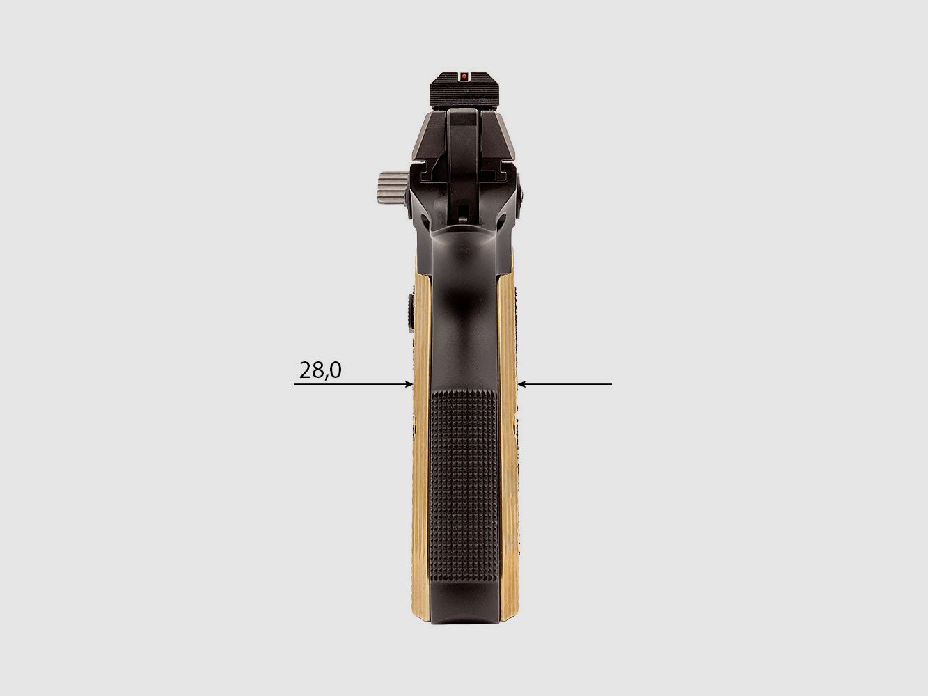 Eemann Tech Griffschalen aus Messing für CZ 75, CZ 75 TS, CZ SHADOW 2, Größe: L, Bild 2 von 3