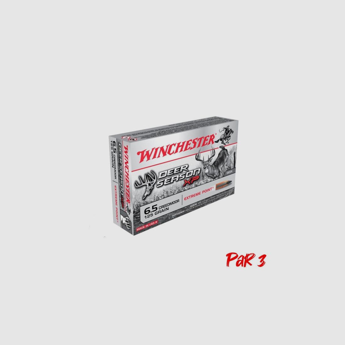 Balles Winchester Deer Season Extreme Point - Cal. 6.5 Creedmoor, image 4 sur 4