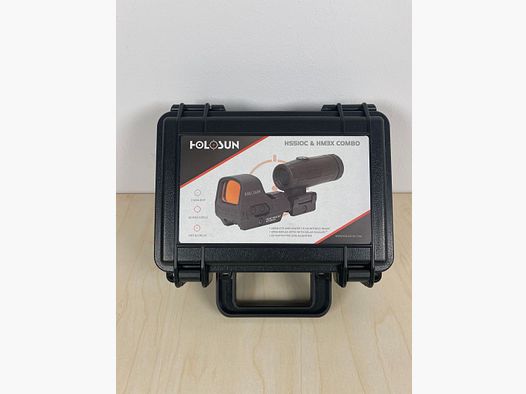 Holosun Set HS510C + HM3X Magnifier + Schutzkoffer