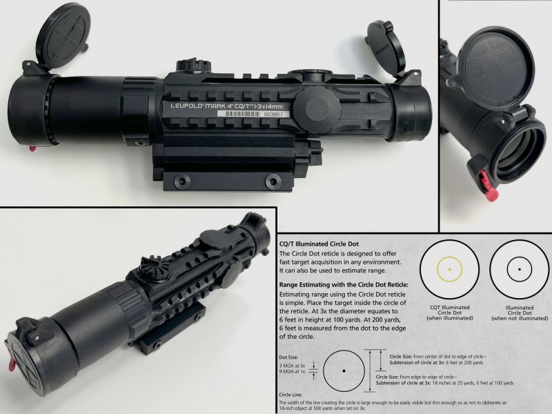 LEUPOLD MARK 4 CQ/T 1-3x14