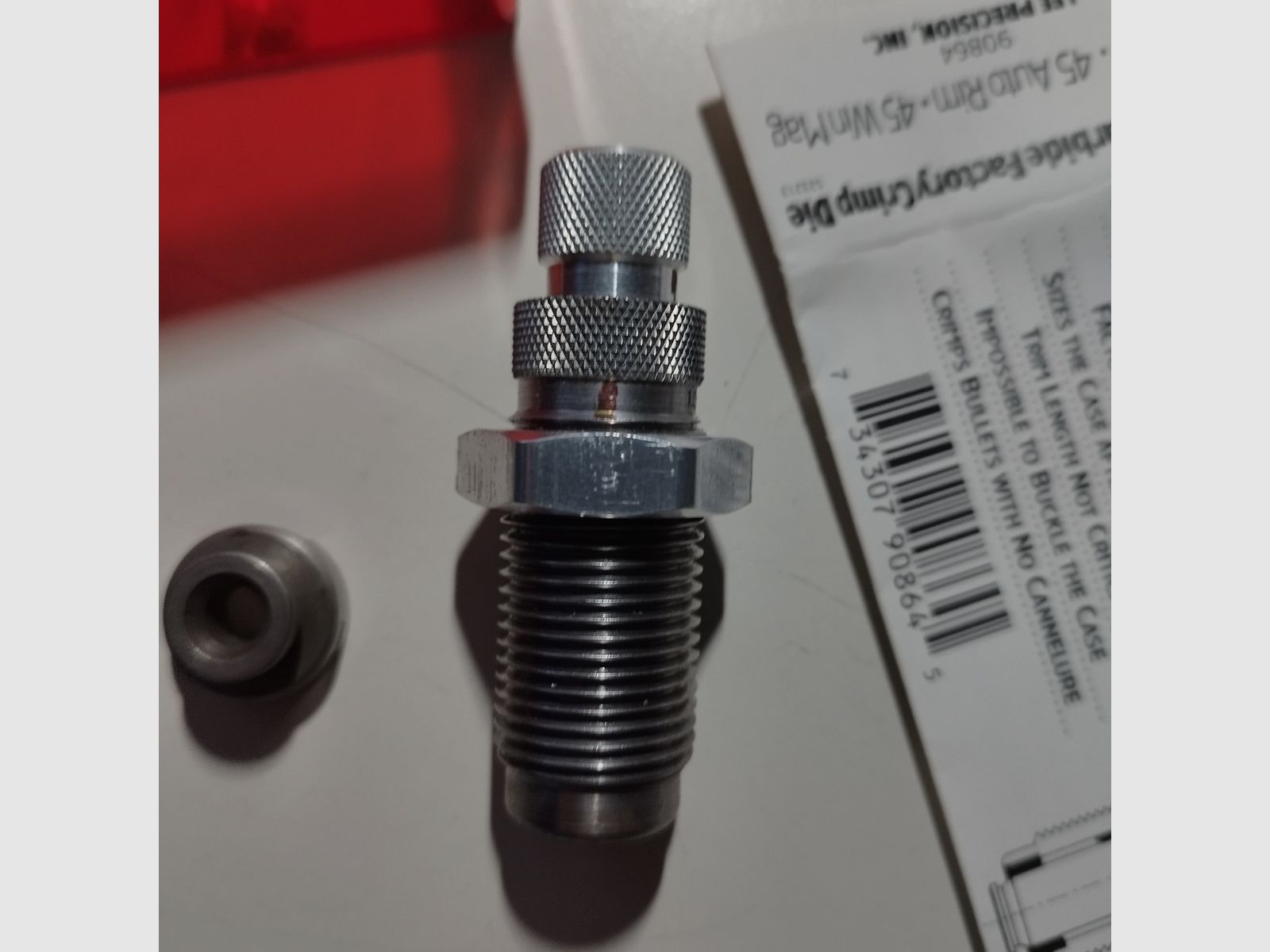 Die de Crimpado de Carburo LEE .45 ACP en Caja