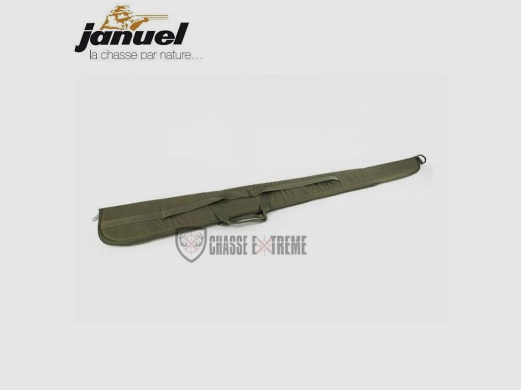 Futteral Flinte Stoff JANUEL 140 cm Grün mit Tasche, Bild 2 von 2