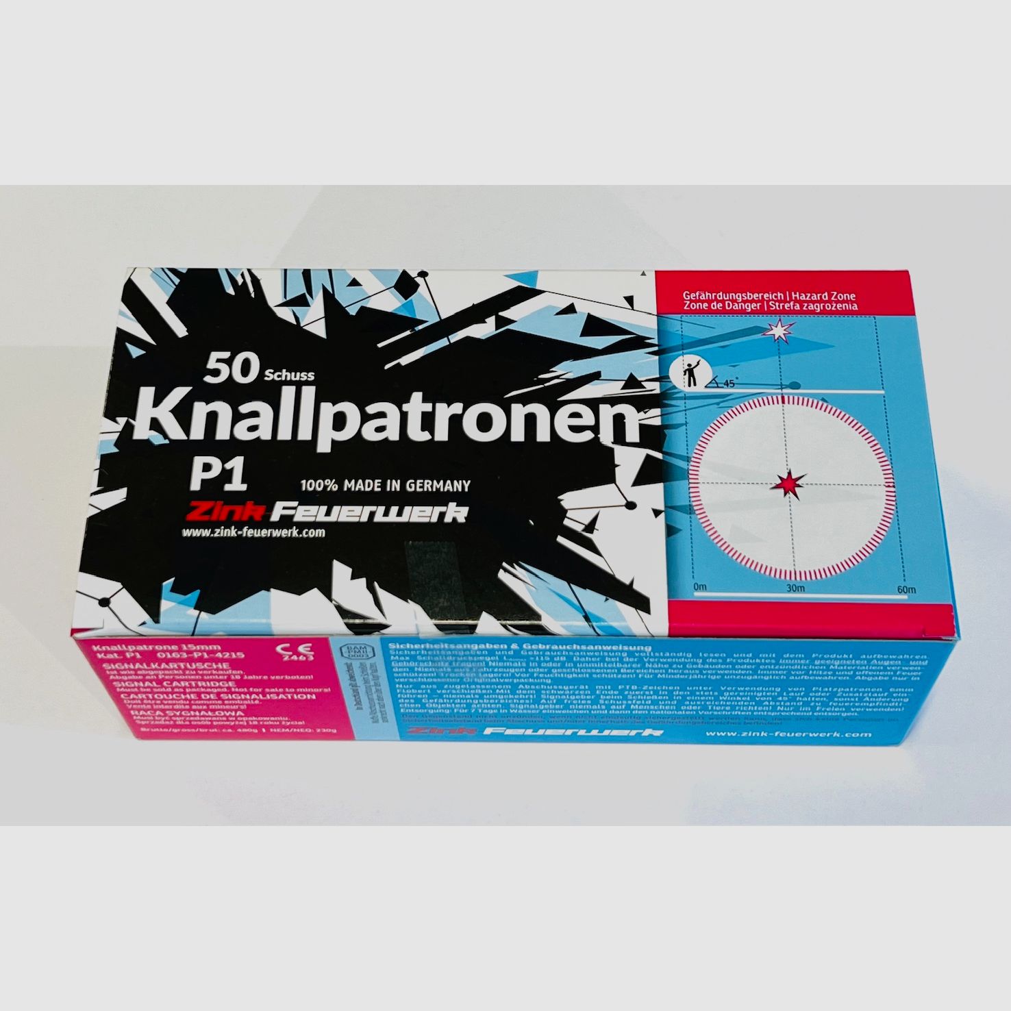 Knallpatronen Vogelschreck Starenschreck 15mm 50 St. ERWERBSCHEINPFLICHTIG