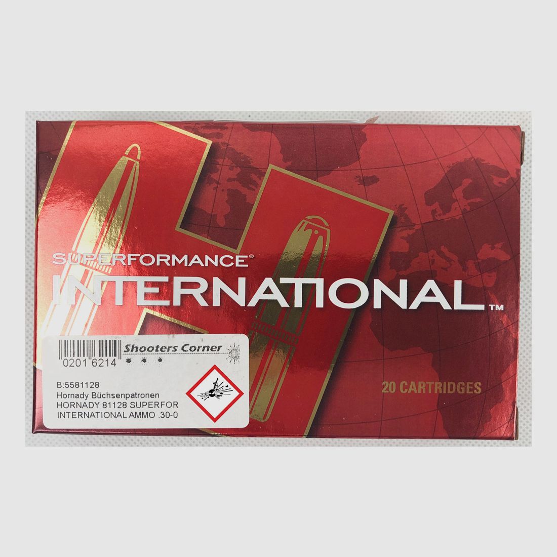 Hornady Büchsenpatrone SPFI GMX Kal. .30-06 165grs