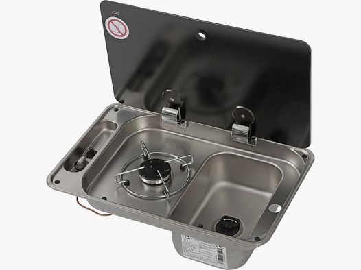 Combinazione Cucina-Lavello FL13, Lavabo a destra