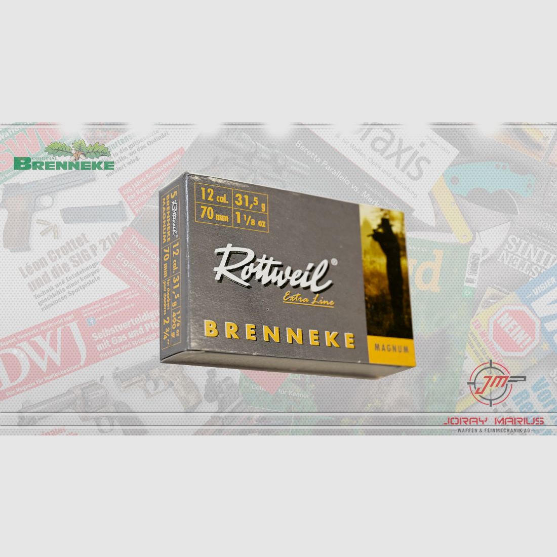 12/70 Rottweil Brenneke Magnum 31.5g
