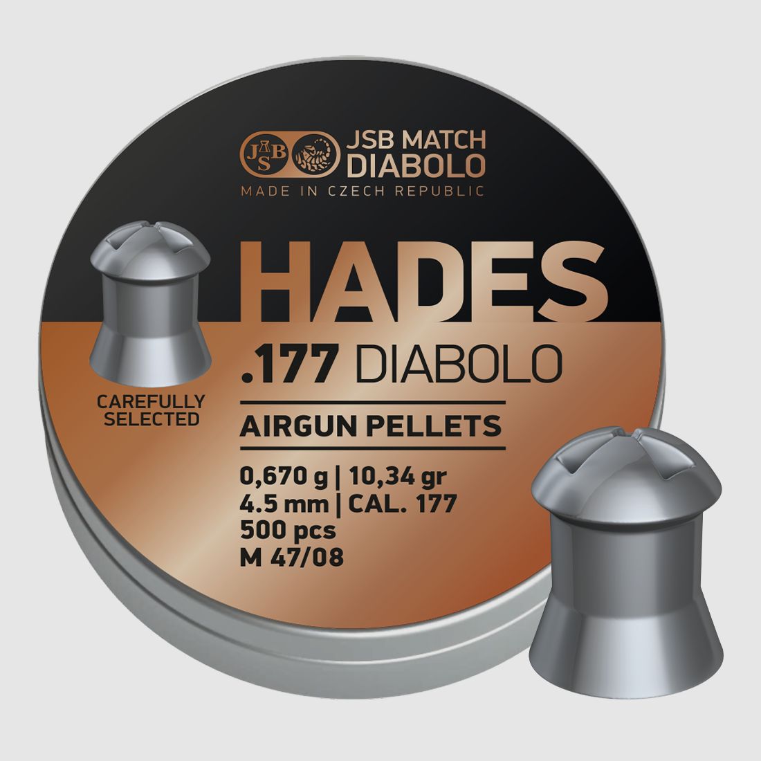 JSB Hades, Kal. 4,5mm, 0,67g, 4,50mm