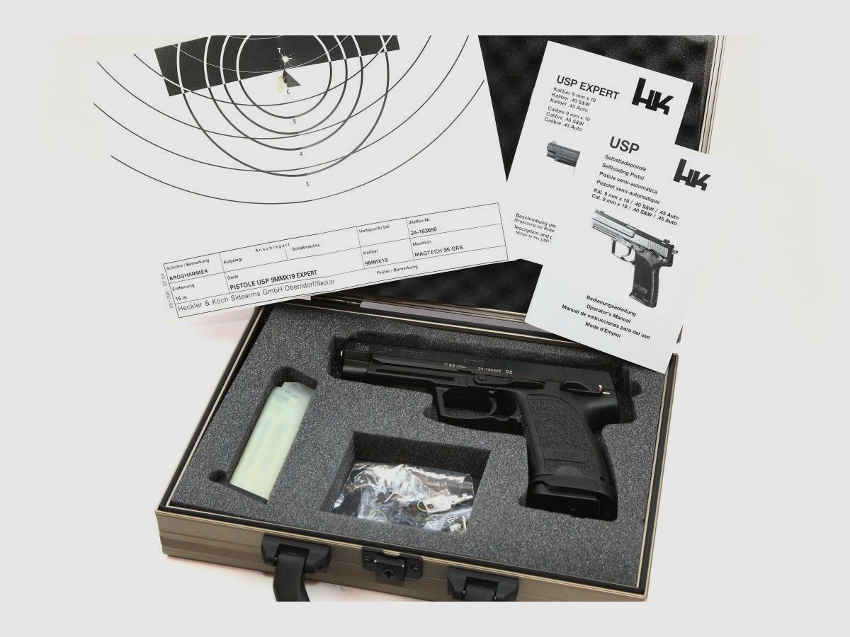 Heckler&Koch HK USP Expert 9x19mm, immagine 3 di 8