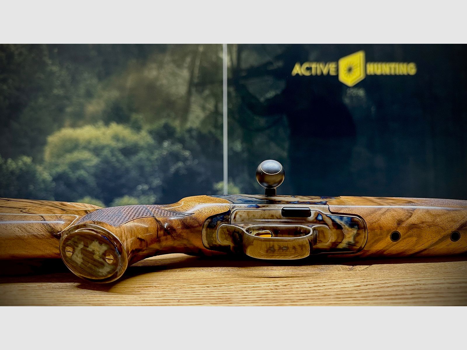 Blaser R8 mit Bunthärtung / HK7 / Stahlsystemkasten&Abzug / stan. Verschluss TRAUMWAFFE, Bild 4 von 8