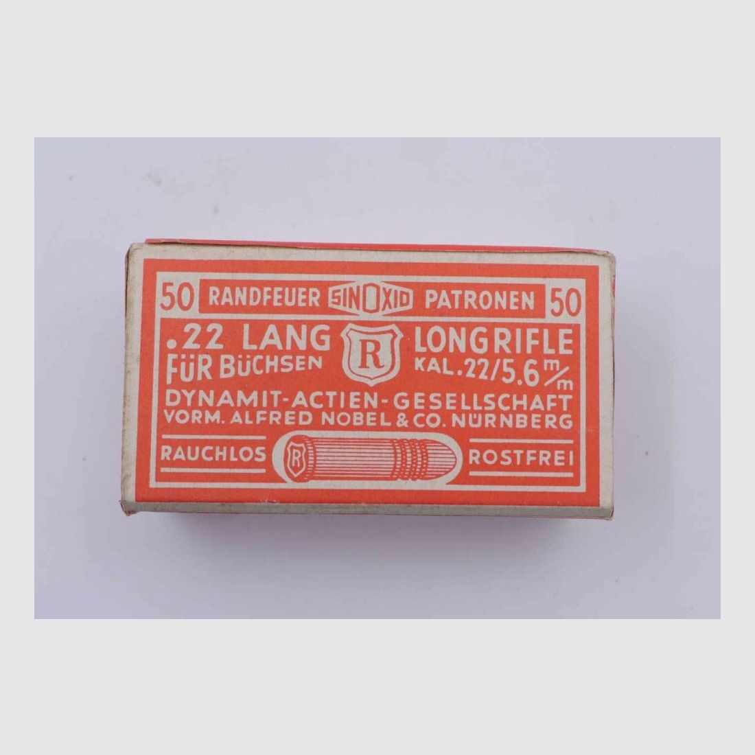 RWS (WZd.Fa.Rottweil) rimfire cartridges .22lr