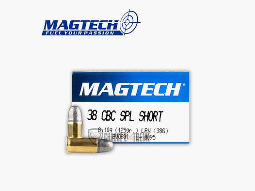 50 nabojów MAGTECH kal 38SPL-Short 125gr LRN