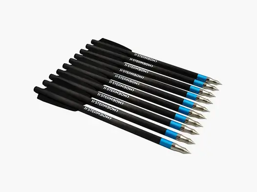 Leichte Sportpfeile Serie AR aus Carbon – Set mit 10 Stück