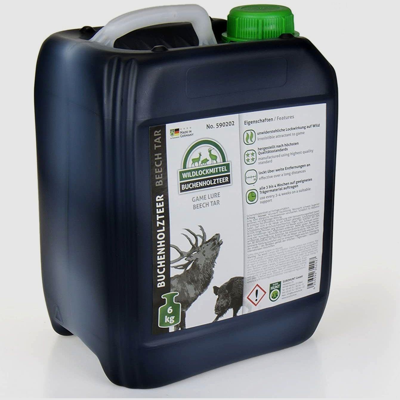 Buchenholzteer, 5 Liter Lockmittel für Sauen