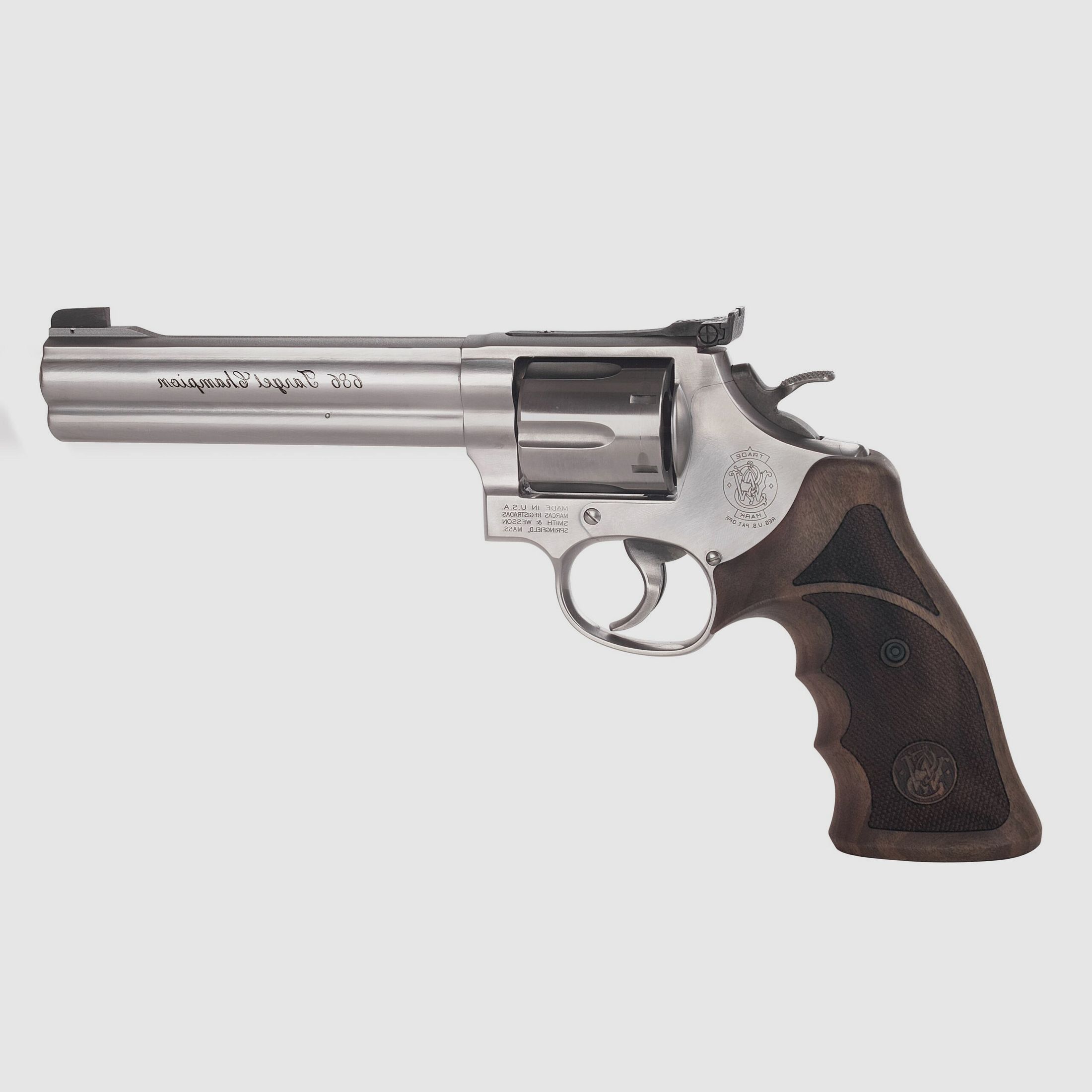 Smith & Wesson revolver 686 Target Champion 6" .357 Mag. Stainless, image 6 sur 6