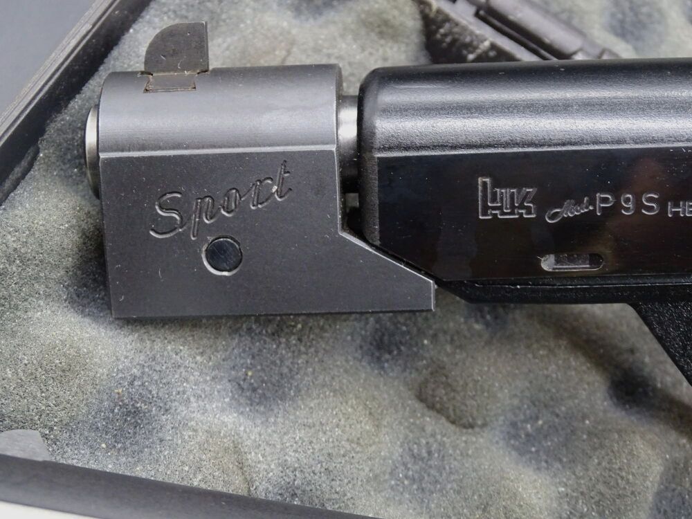 Heckler & Koch HK Mod P9S + P9S Sport Wechselsystem Kaliber 9mm Luger P9S Sport