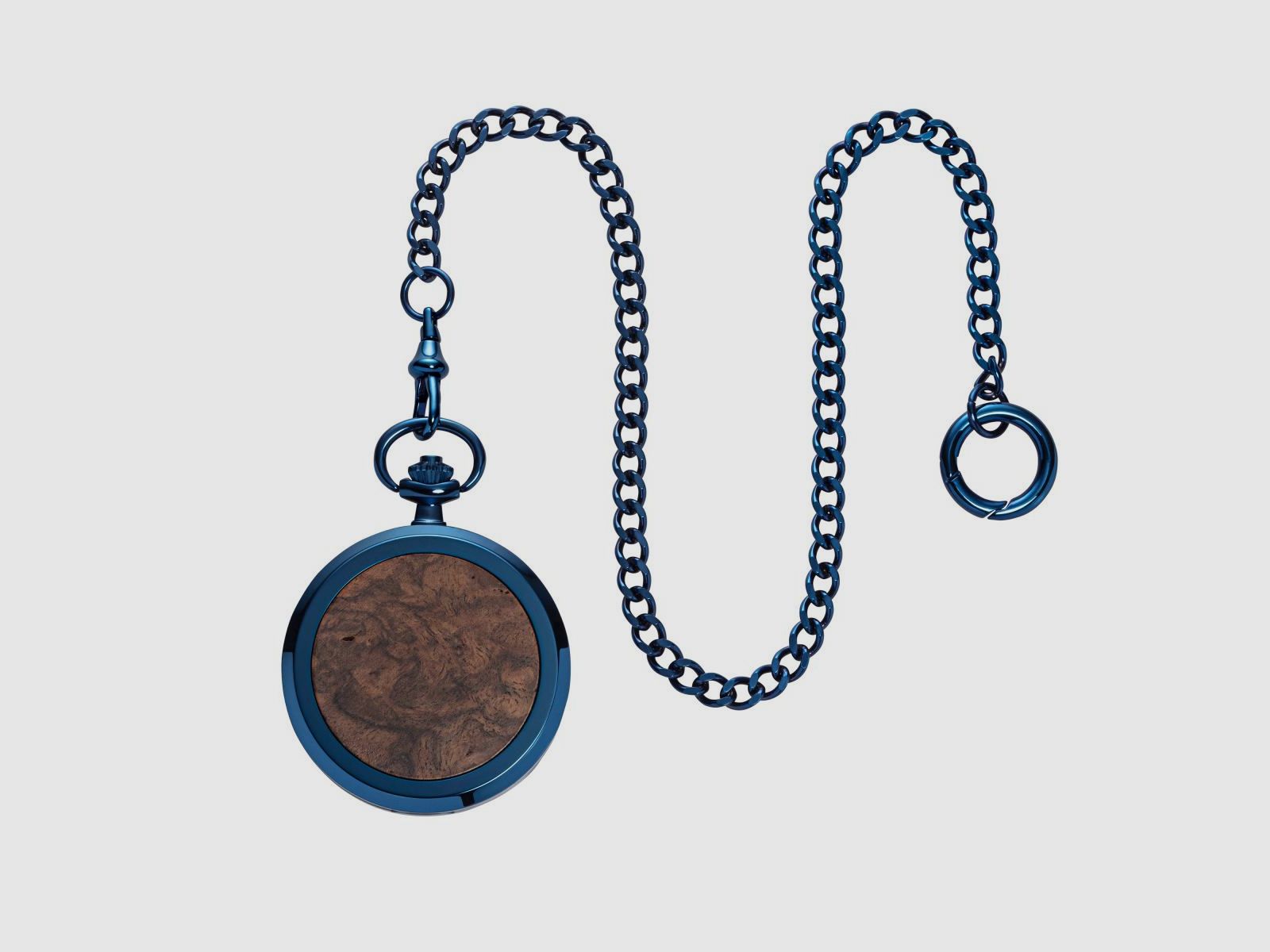 Orologio da tasca scheletrico Franz Ferdinand (blu)