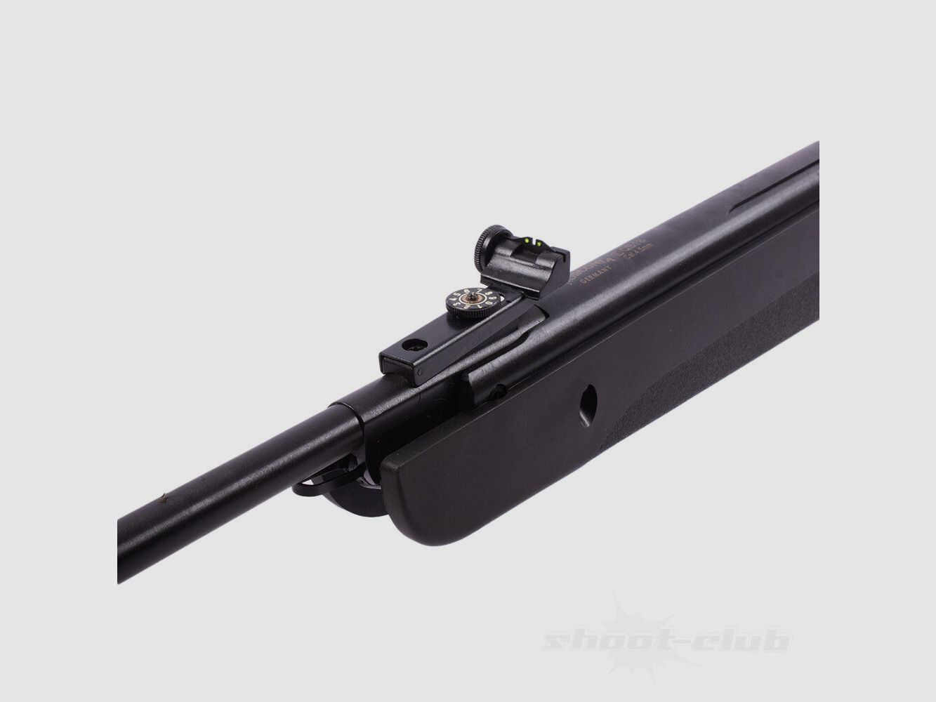 Norconia QB22 Kipplauf Luftgewehr 4,5mm Diabolo Kugelfang Set