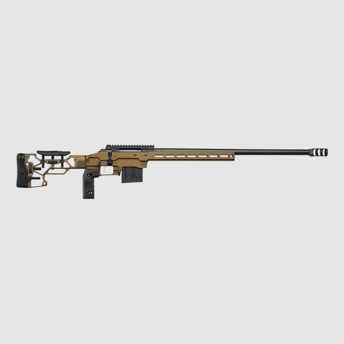 Rifle de repetición CZ 600+ MDT Deep Bronze 6,5 Creedmoor